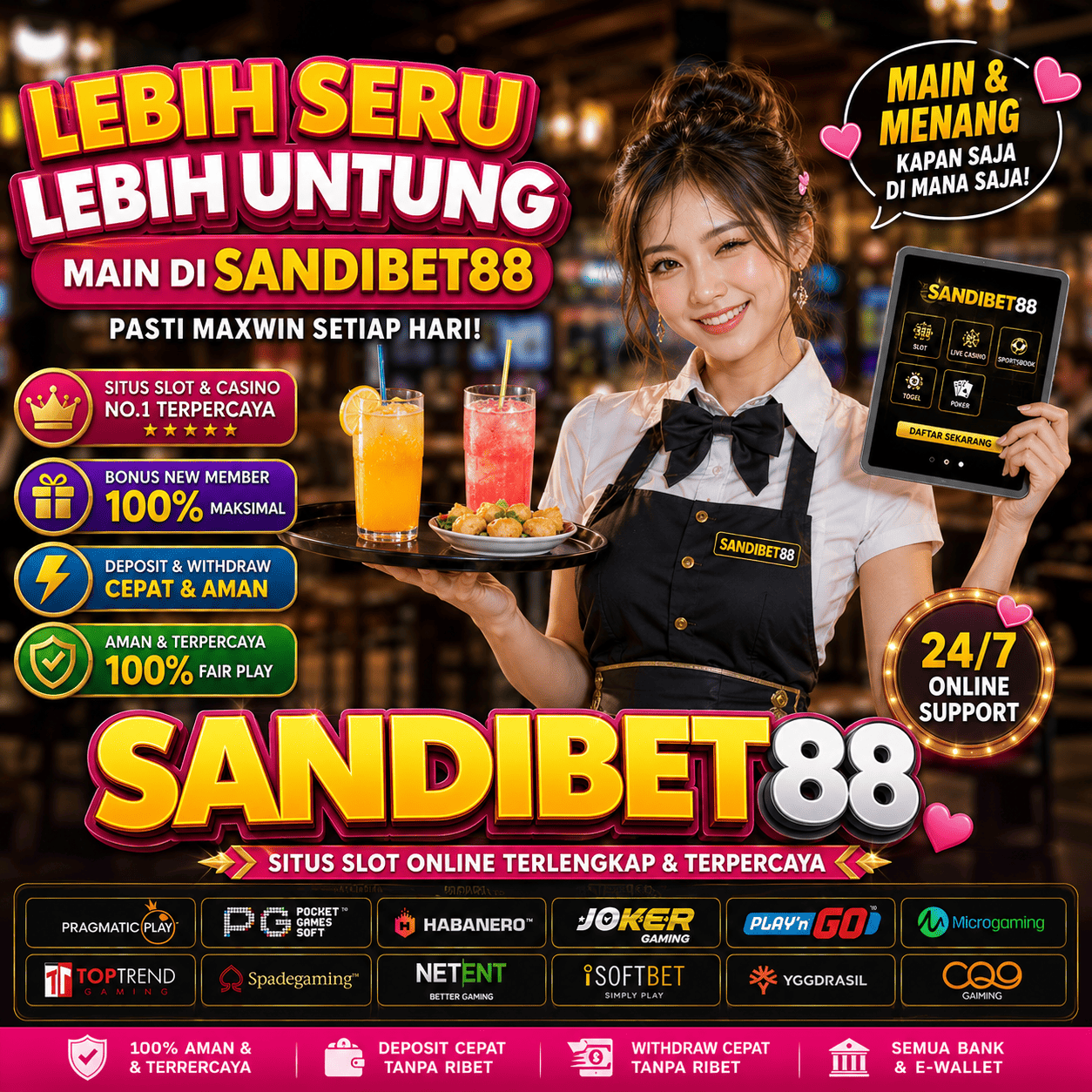 SANDIBET88 | Layanan Dunia Digital Pilihan Terbaik Berlisensi Aman